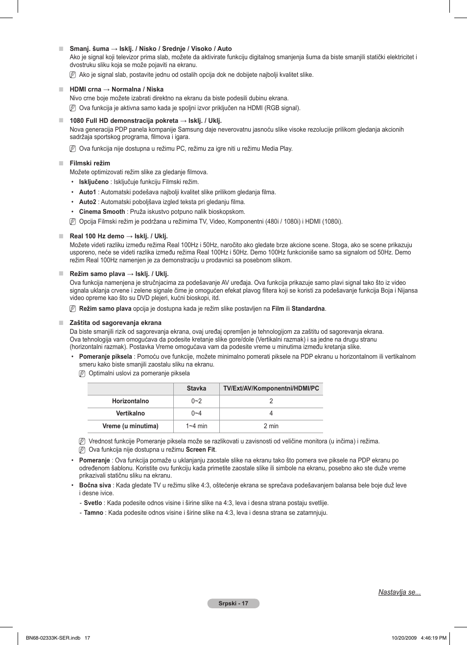 Samsung PS63B680T6W User Manual | Page 532 / 644