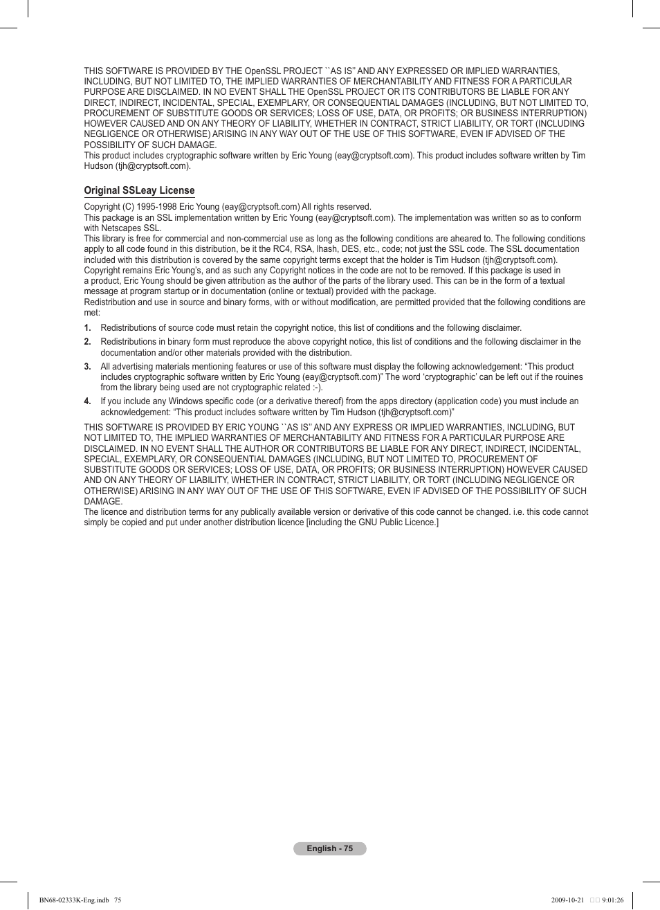 Samsung PS63B680T6W User Manual | Page 75 / 644