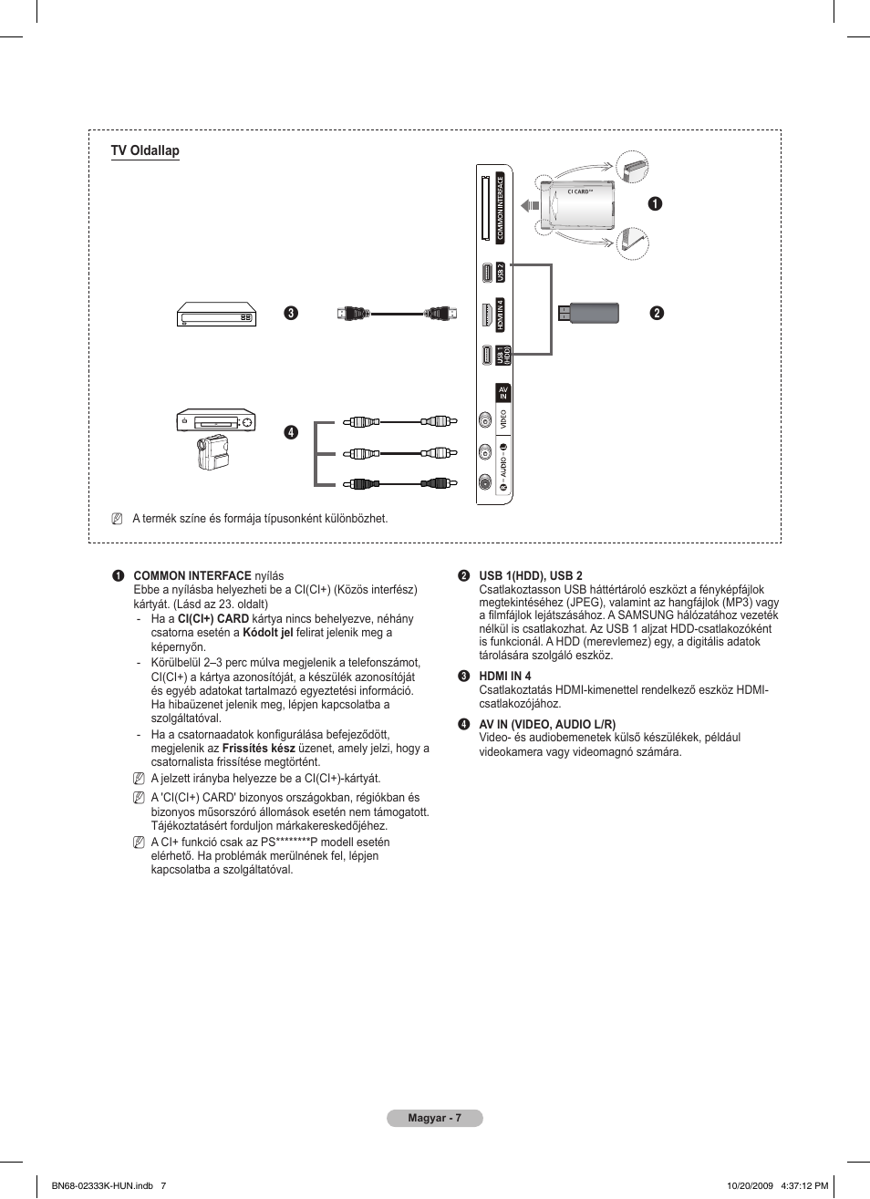 Samsung PS63B680T6W User Manual | Page 81 / 644