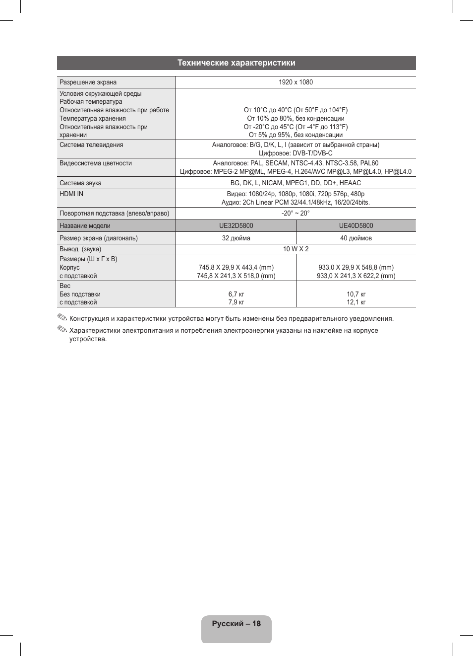 Samsung UE32D5800VW User Manual | Page 72 / 163