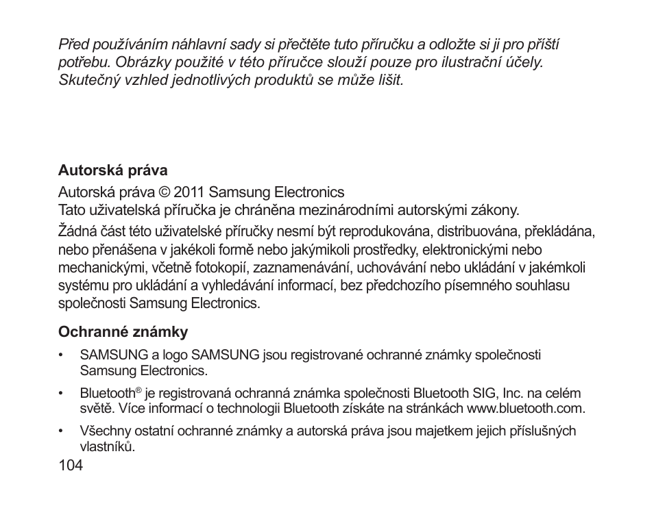 Samsung HM1200 User Manual | Page 106 / 154