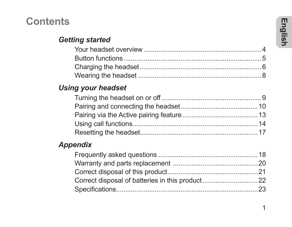 Samsung HM1200 User Manual | Page 3 / 154