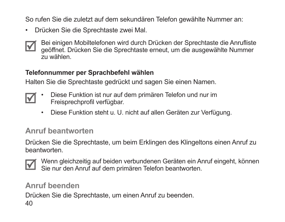 Samsung HM1200 User Manual | Page 42 / 154