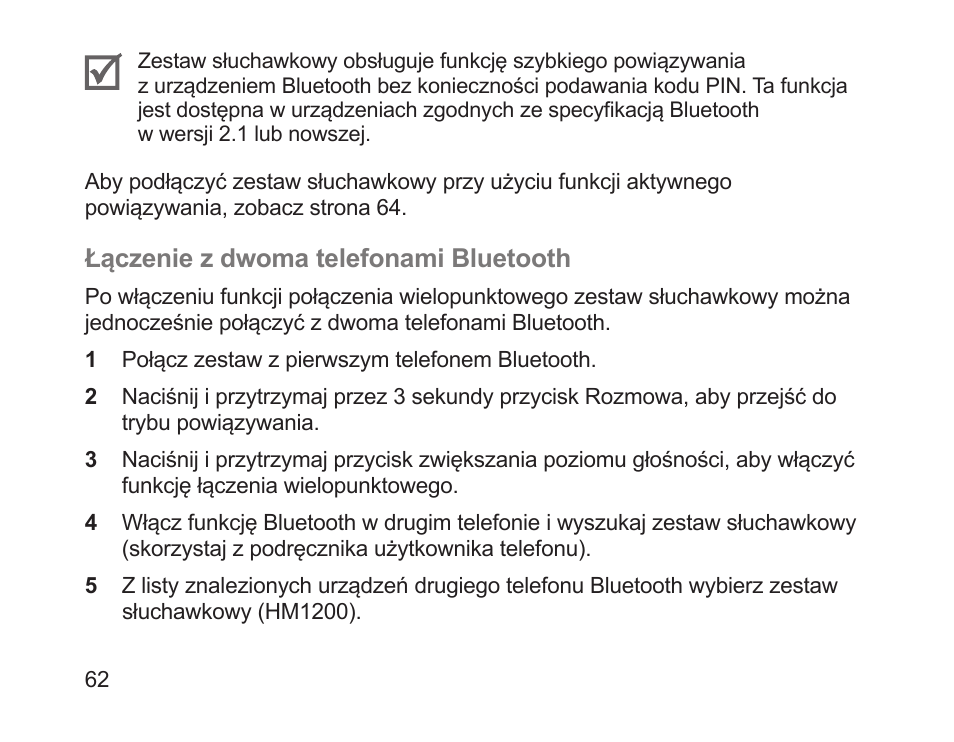 Samsung HM1200 User Manual | Page 64 / 154