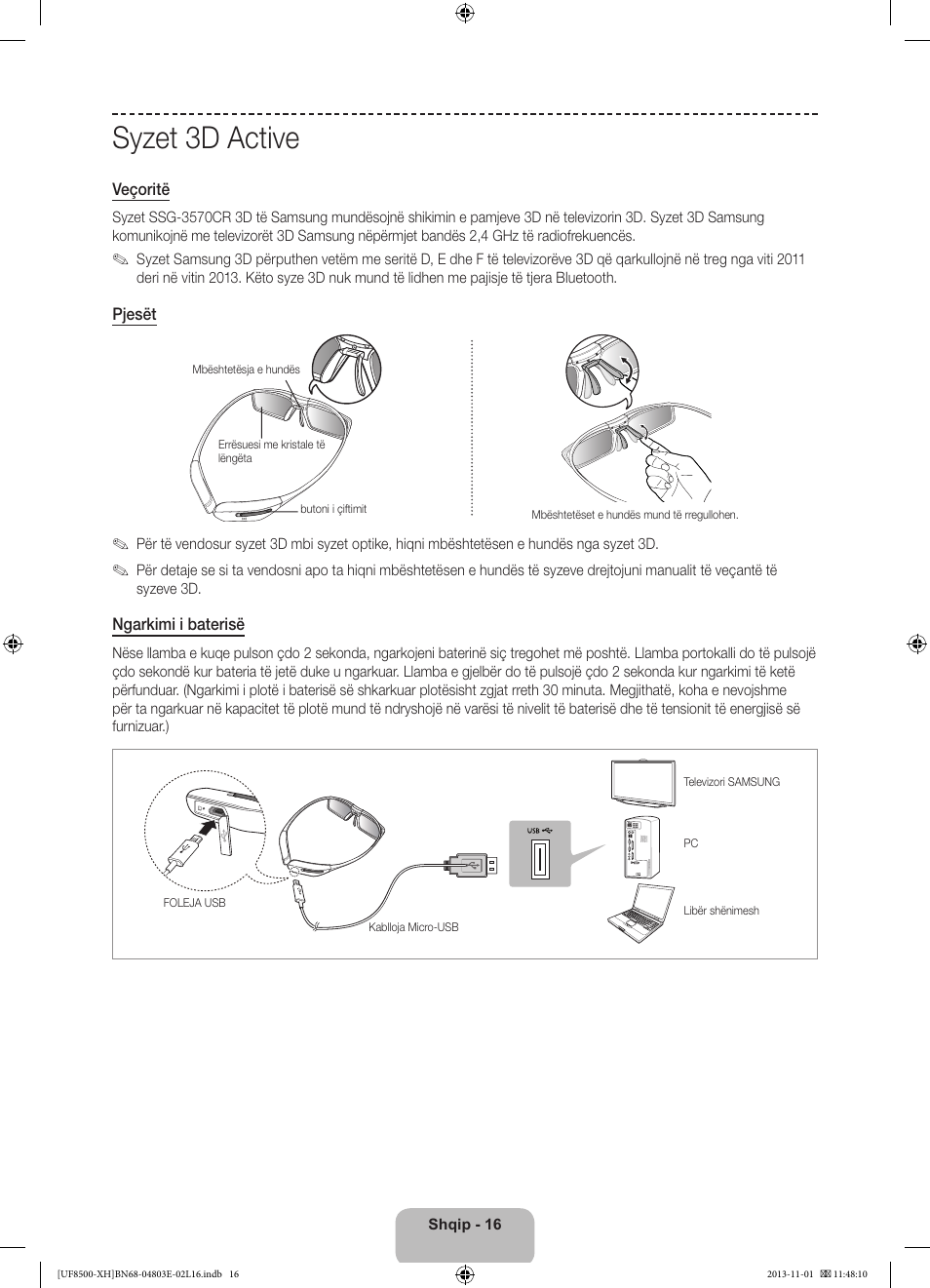 Syzet 3d active | Samsung UE46F8500SL User Manual | Page 256 / 385
