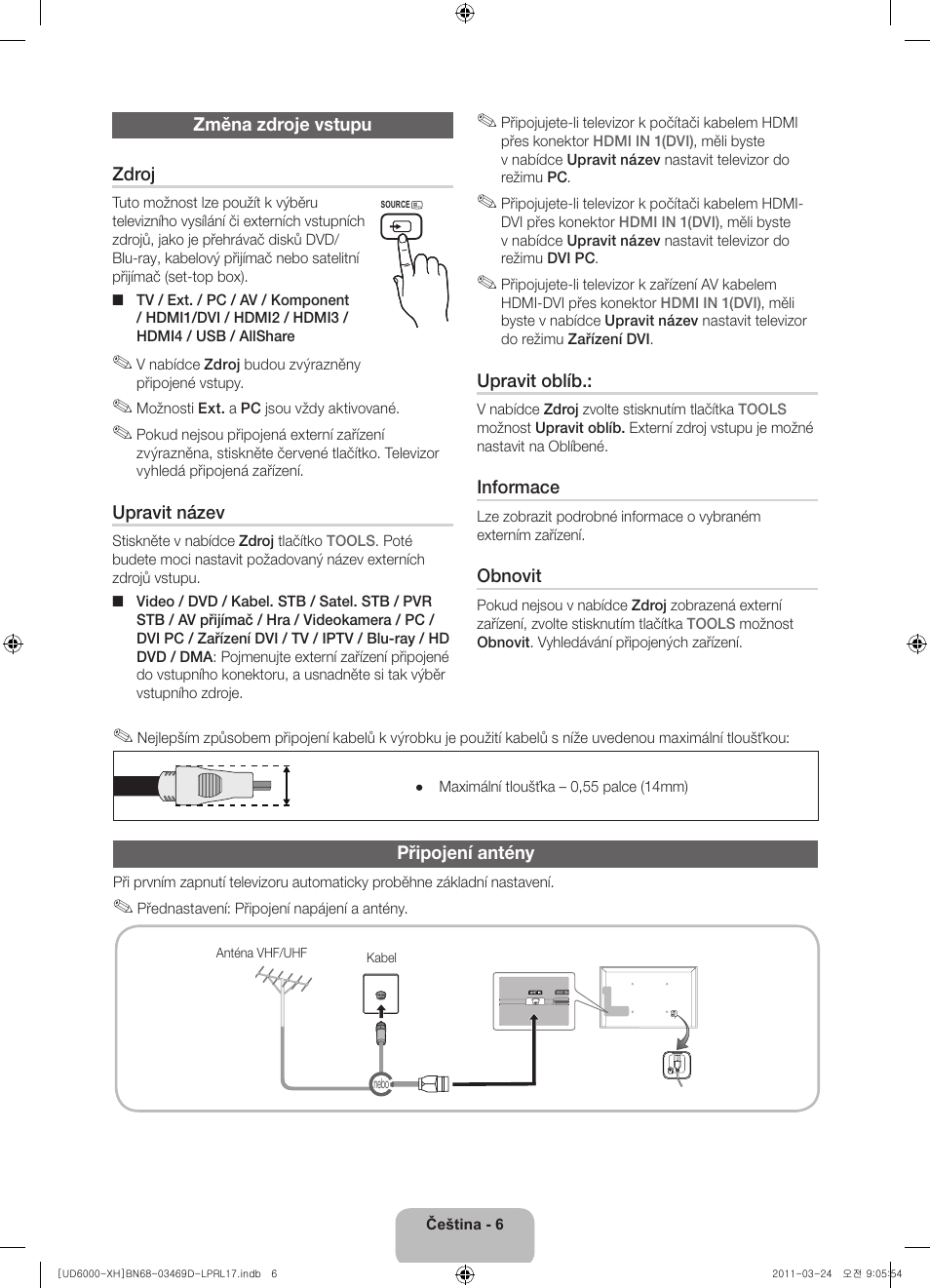 Samsung UE40D6000TW User Manual | Page 128 / 344