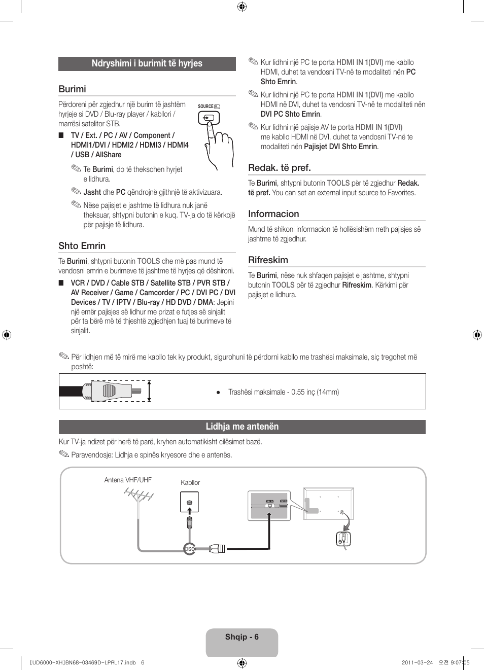 Samsung UE40D6000TW User Manual | Page 208 / 344