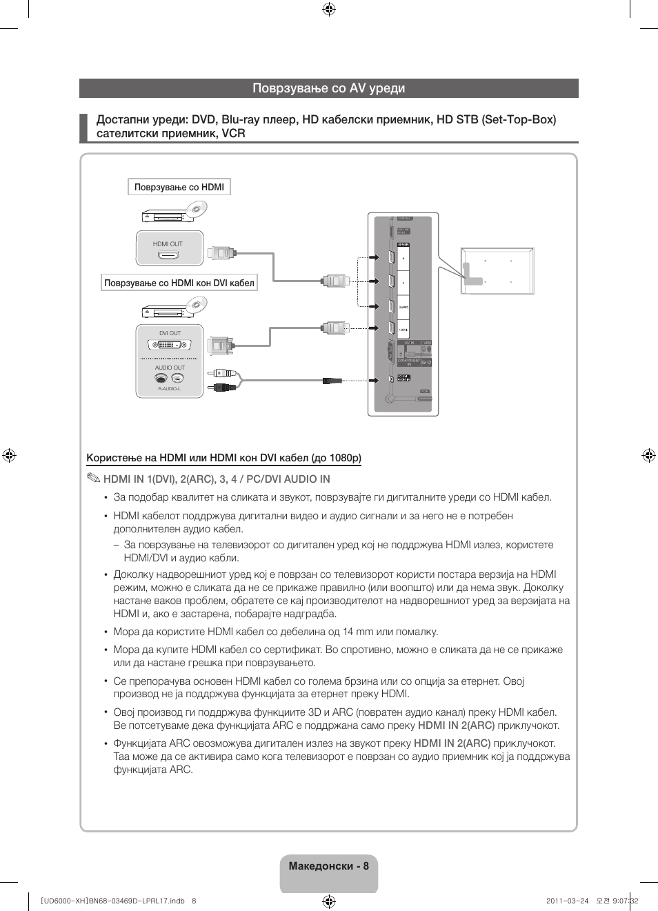 Samsung UE40D6000TW User Manual | Page 230 / 344