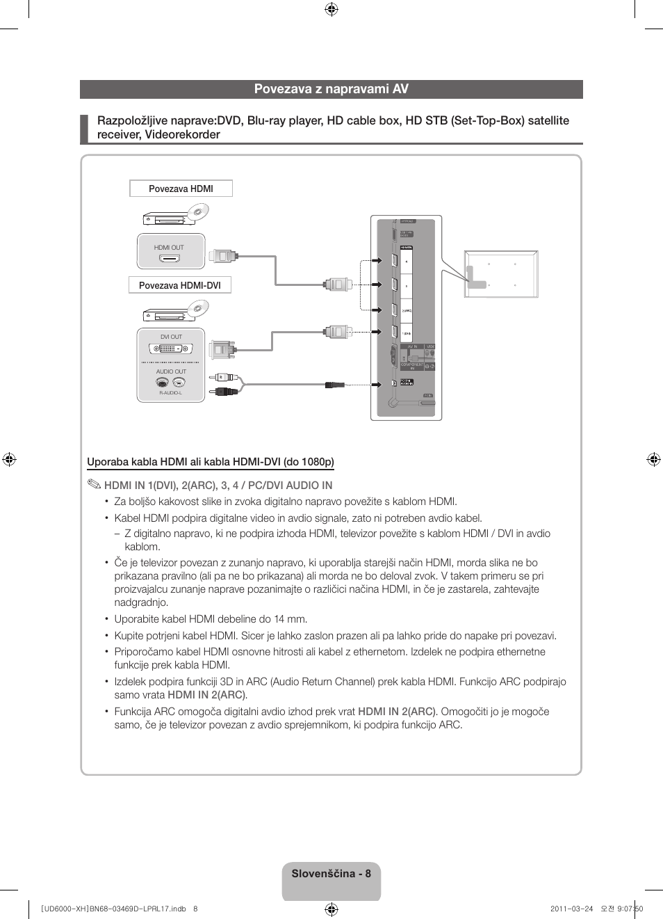 Samsung UE40D6000TW User Manual | Page 250 / 344