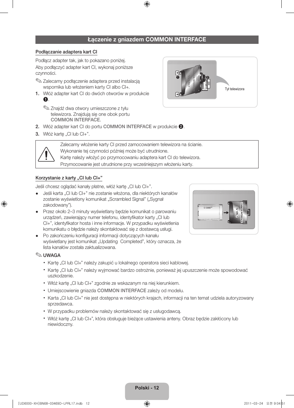 Samsung UE40D6000TW User Manual | Page 54 / 344