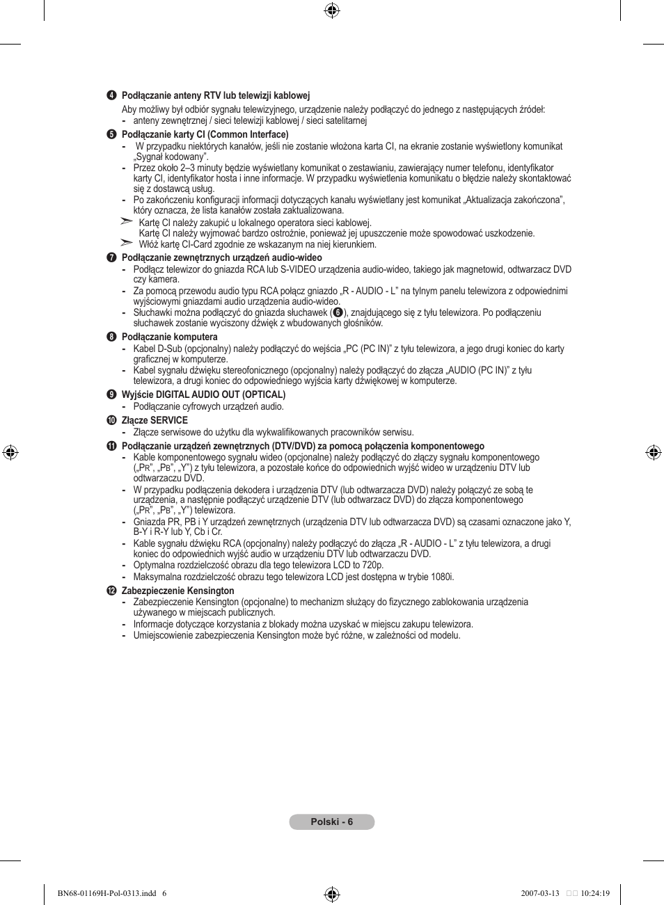 Samsung LE26R87BD User Manual | Page 121 / 507