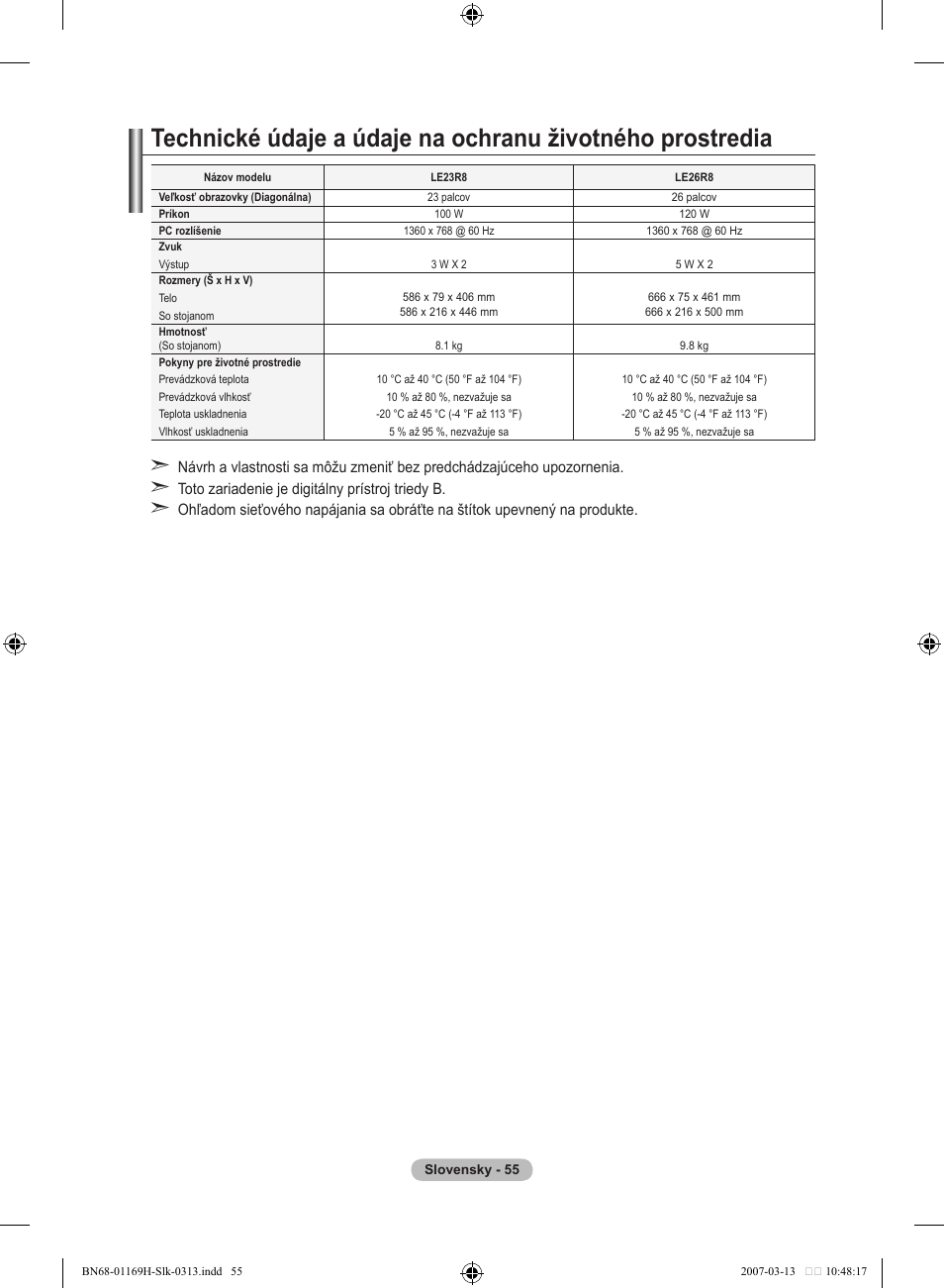 Samsung LE26R87BD User Manual | Page 450 / 507