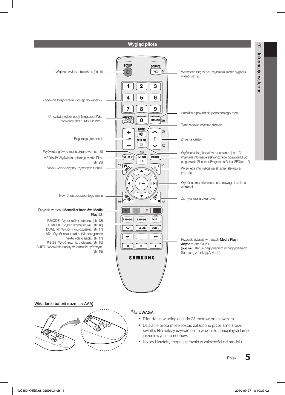 Samsung LE22C450E1W User Manual | Page 85 / 401