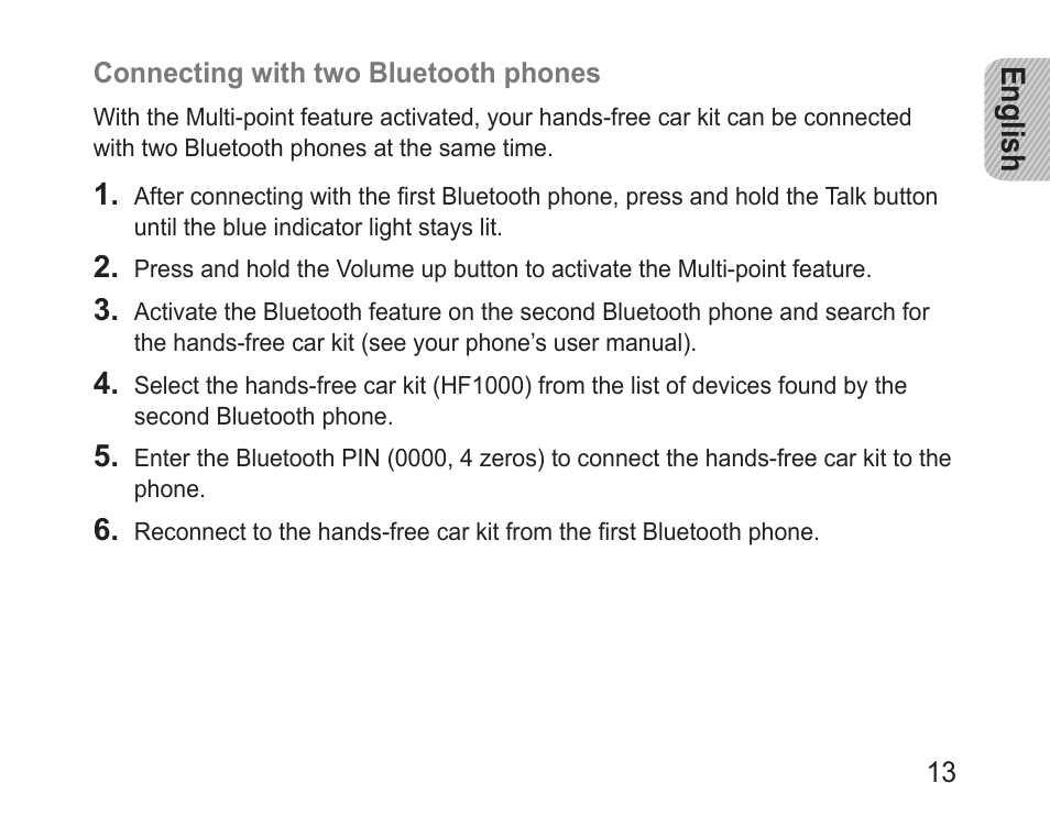 English | Samsung BHF1000 User Manual | Page 15 / 161