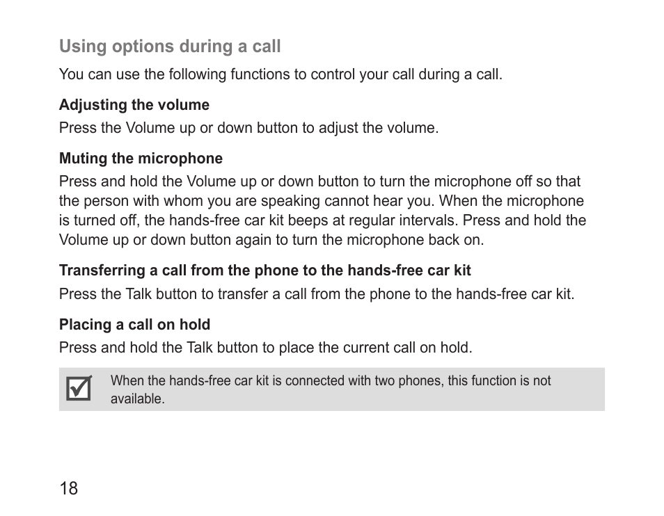 Samsung BHF1000 User Manual | Page 20 / 161