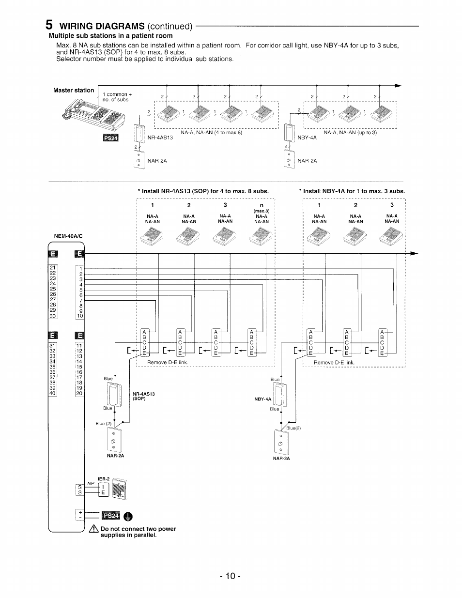 Aiphone NEM-30/C User Manual | Page 10 / 16