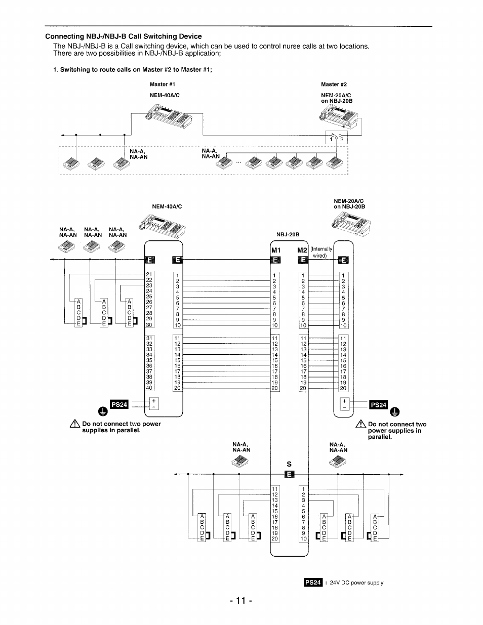 Aiphone NEM-30/C User Manual | Page 11 / 16