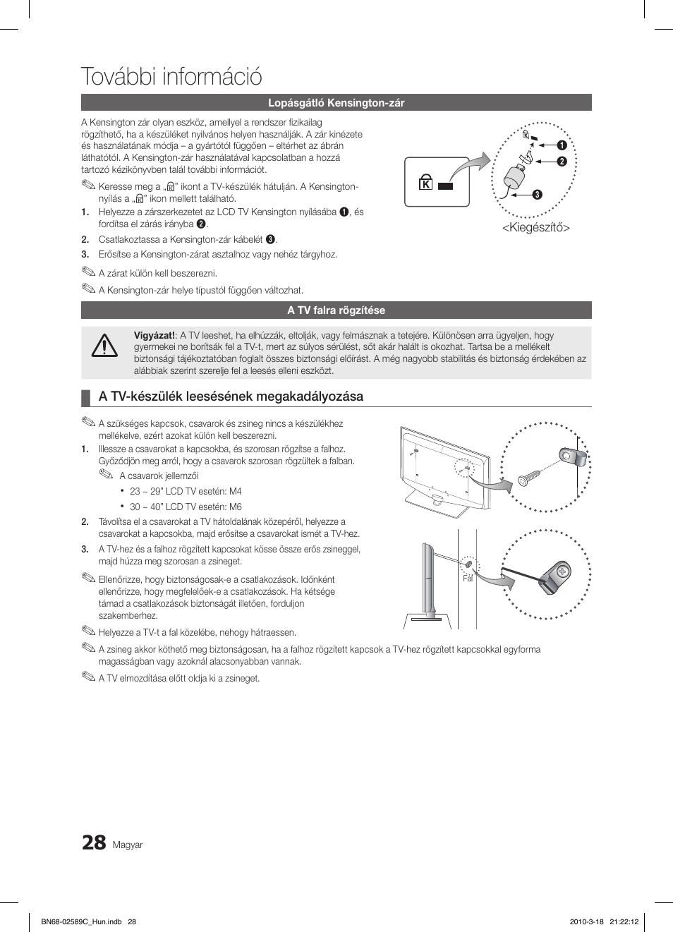 További információ | Samsung LE32C350D1W User Manual | Page 61 / 331