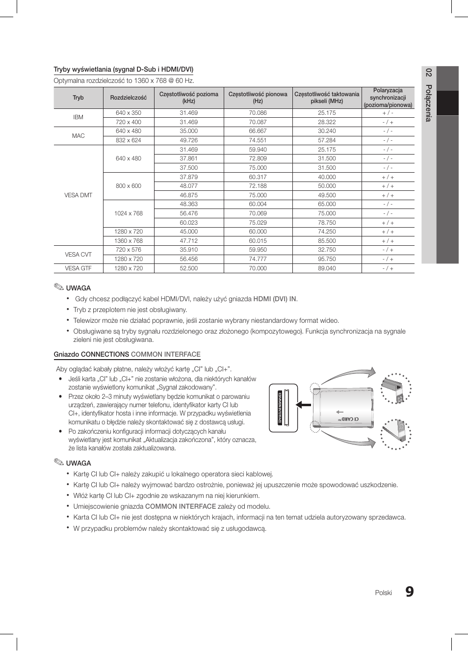 Samsung LE32C350D1W User Manual | Page 75 / 331