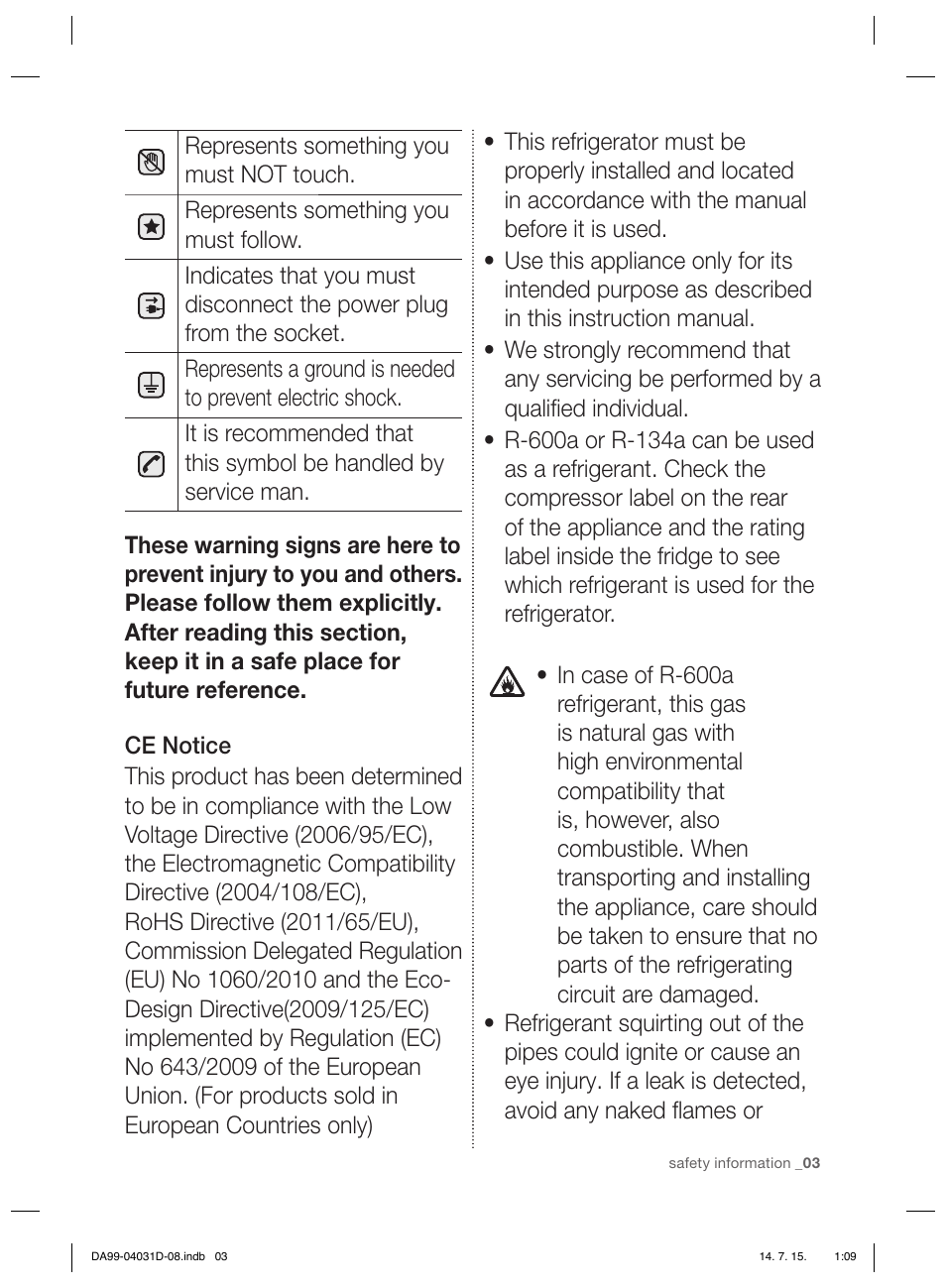 Samsung RS61781GDSR User Manual | Page 29 / 132