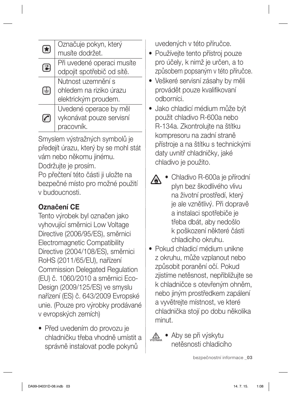 Samsung RS61781GDSR User Manual | Page 3 / 132