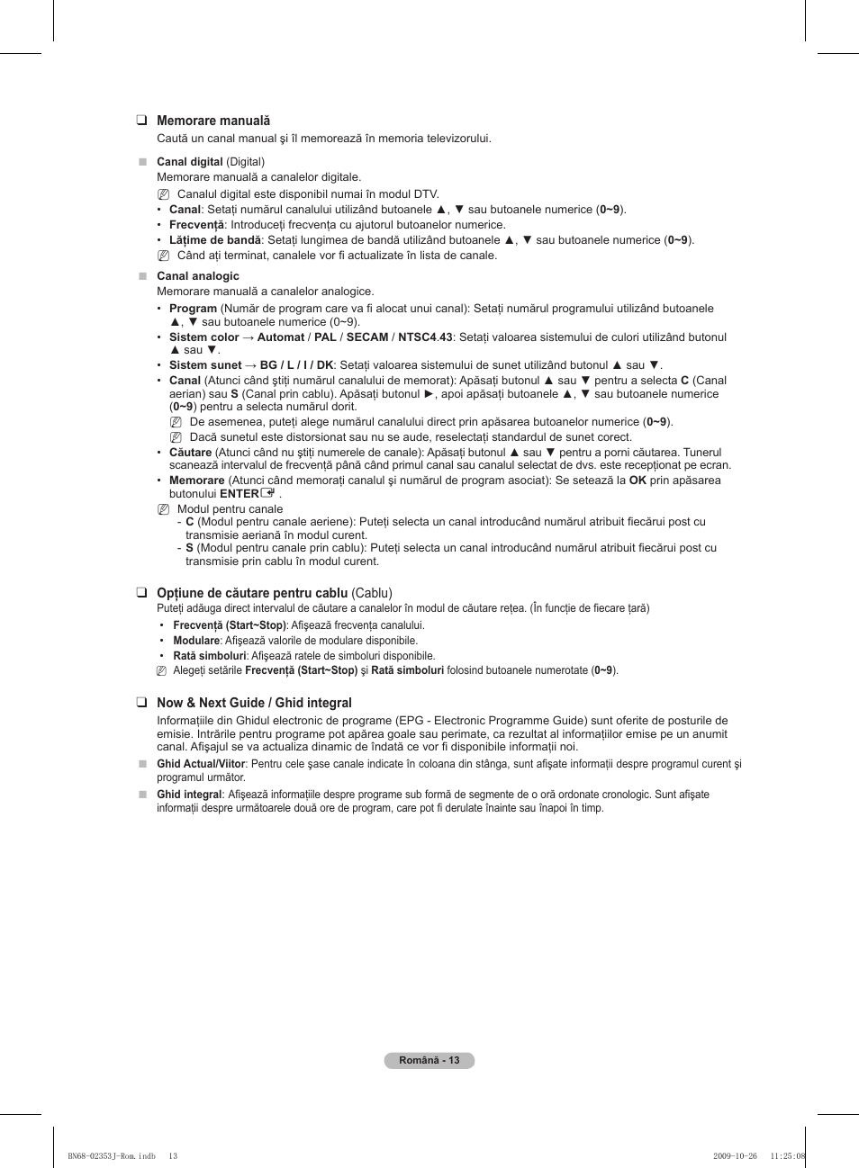 Samsung PS42B430P2W User Manual | Page 251 / 343