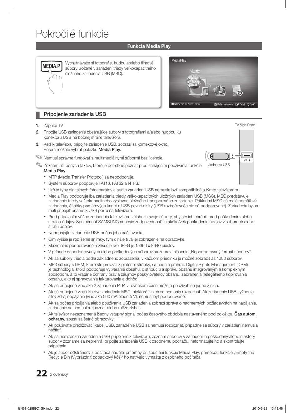 Pokročilé funkcie, Fav.ch p.mode dual mts | Samsung LE26C350D1W User Manual | Page 253 / 331