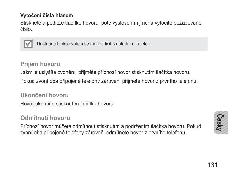 Če sky | Samsung BHM3500 User Manual | Page 134 / 173
