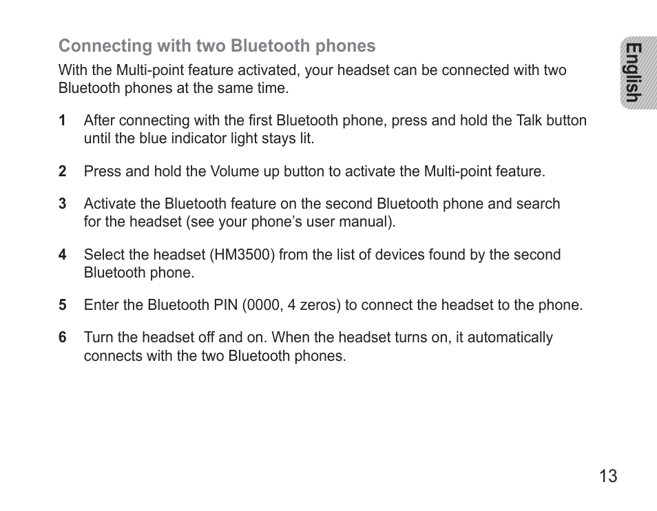 En glis h | Samsung BHM3500 User Manual | Page 16 / 173