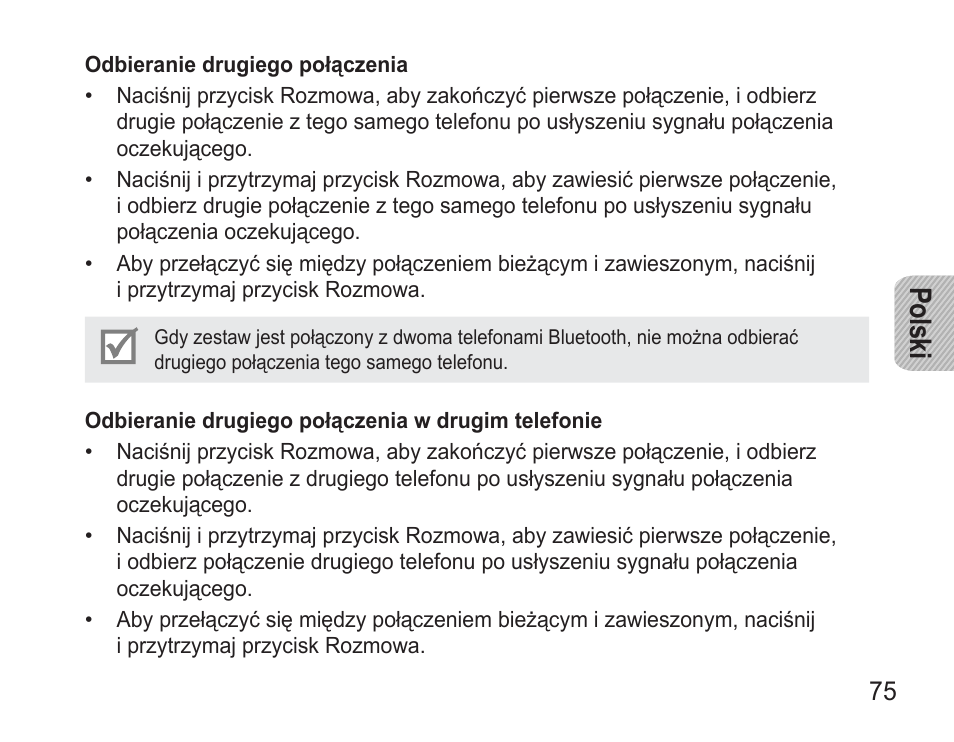 Po lsk i | Samsung BHM3500 User Manual | Page 78 / 173