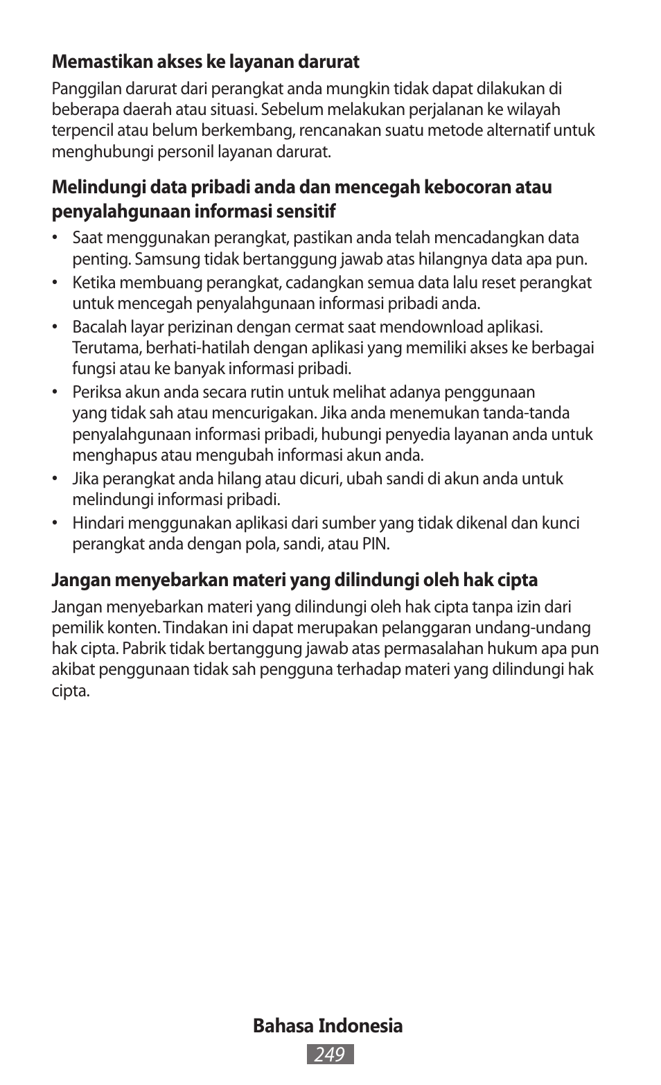 Samsung GT-N5110 User Manual | Page 250 / 558