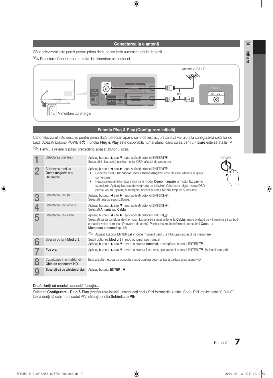 Samsung PS50C550G1W User Manual | Page 407 / 501