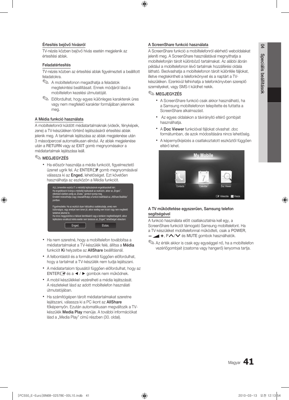 Samsung PS50C550G1W User Manual | Page 91 / 501