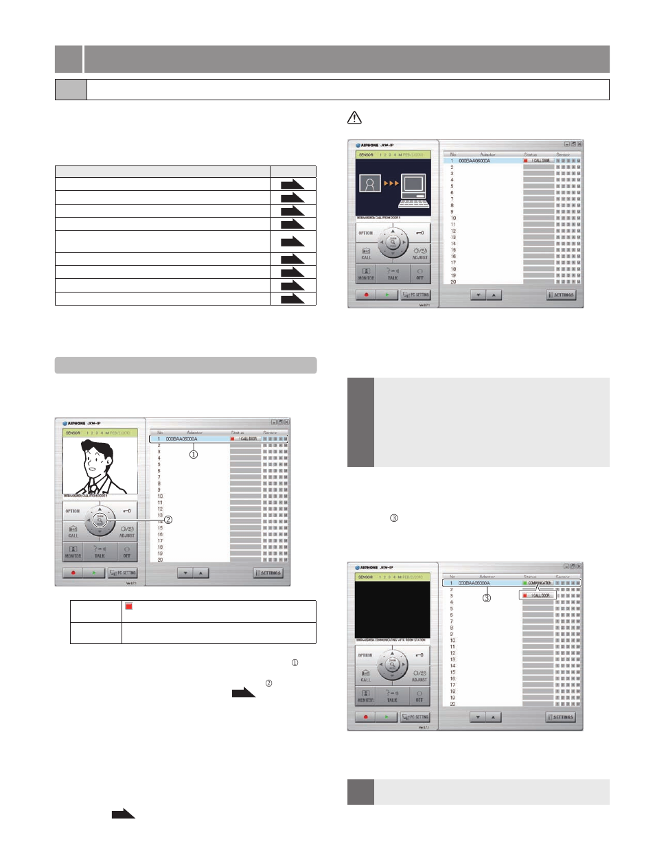 Pc application basic operations, 1 video intercom functions | Aiphone JKW-IP User Manual | Page 39 / 56