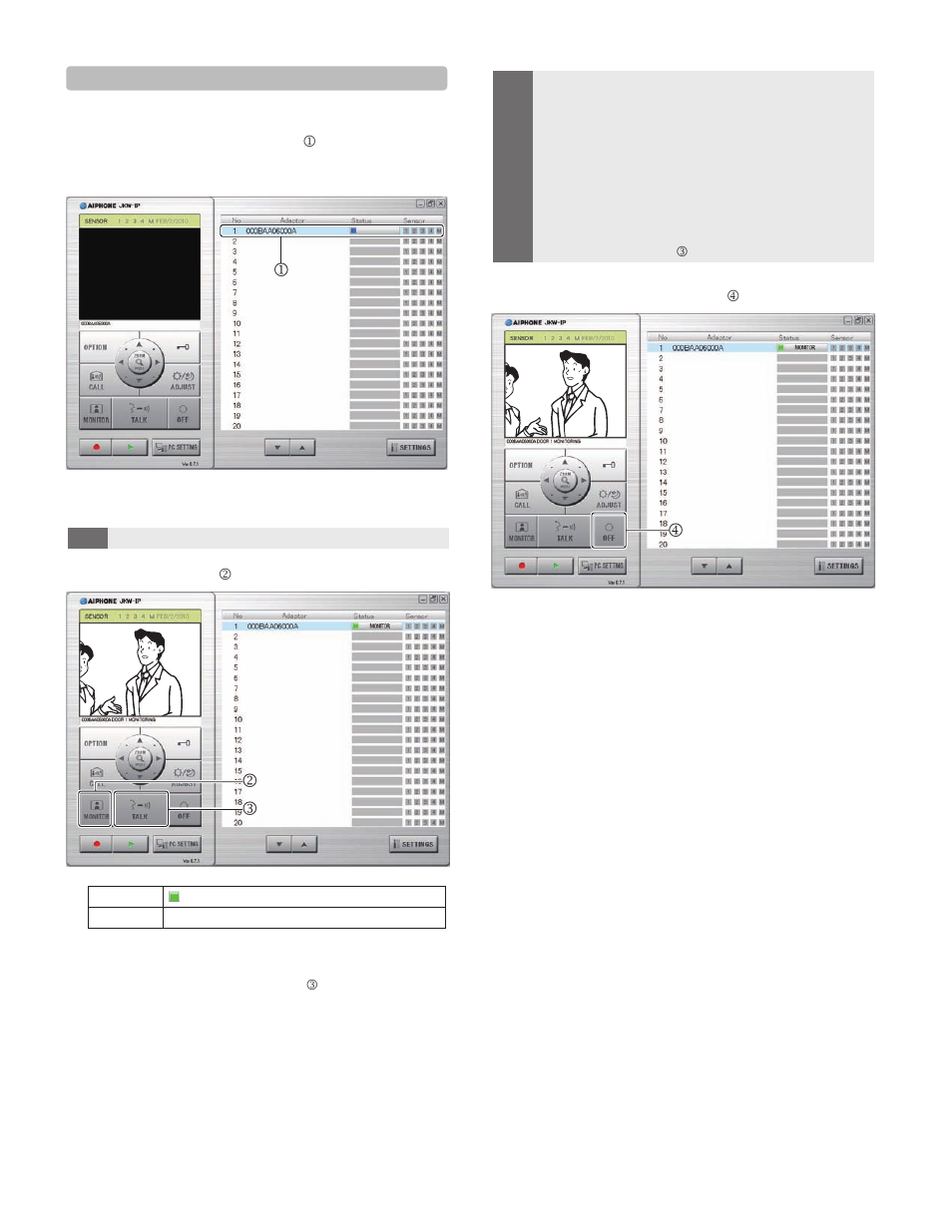 Aiphone JKW-IP User Manual | Page 44 / 56