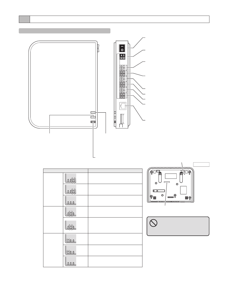 2 names, Ip video intercom adaptor, Power indicator (green) | Status indicator (orange), Lan act indicator (orange), Default setting switch (within the sticker area), Power terminal (18v dc), Power switch, Master monitor station connection terminal, Option output terminal | Aiphone JKW-IP User Manual | Page 7 / 56