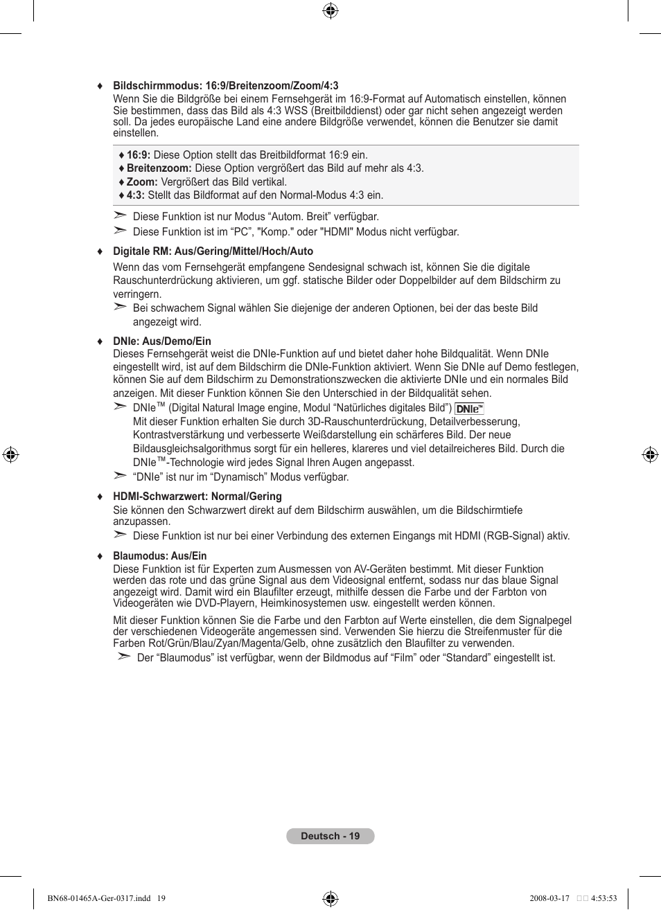 Samsung LE32A431T2 User Manual | Page 105 / 509