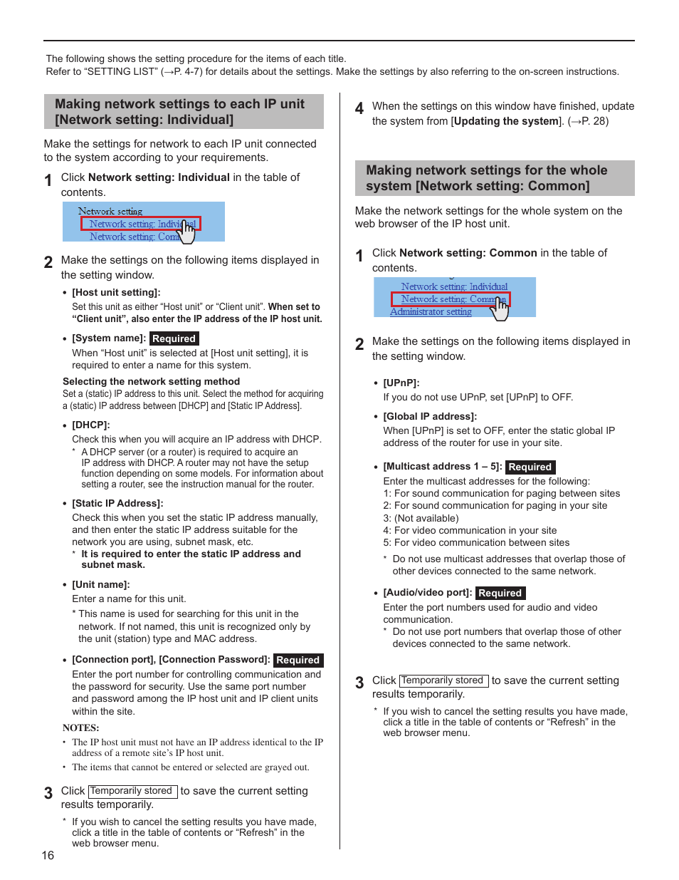 Aiphone FK1629 B 0811YZ User Manual | Page 16 / 31