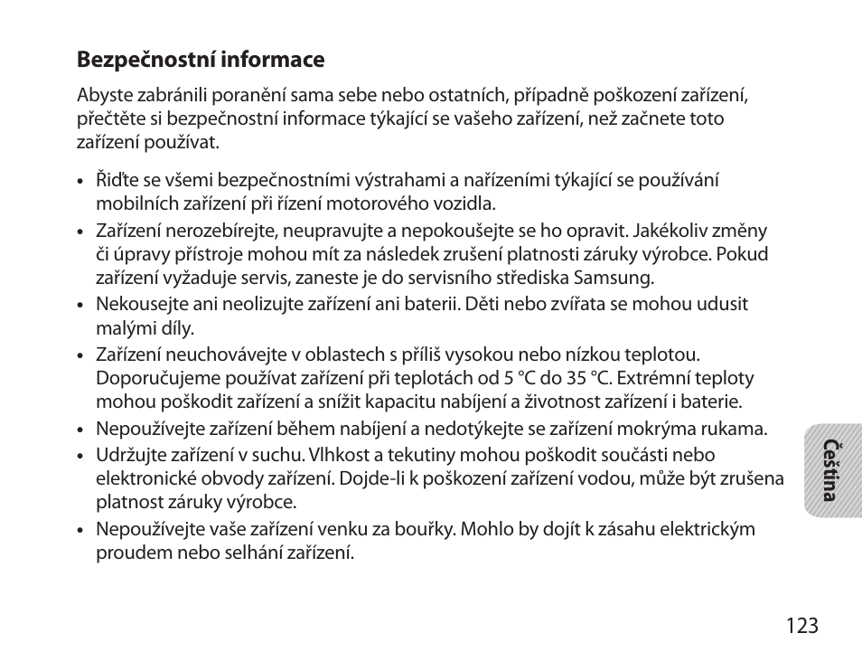 Samsung HM6000 User Manual | Page 125 / 183