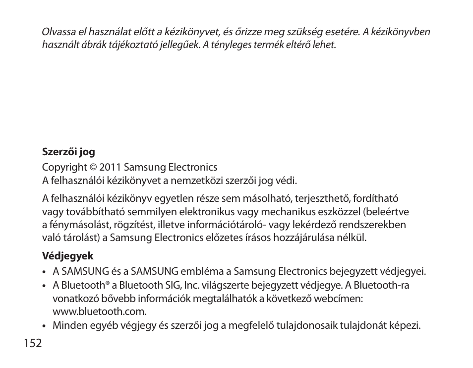 Samsung HM6000 User Manual | Page 154 / 183