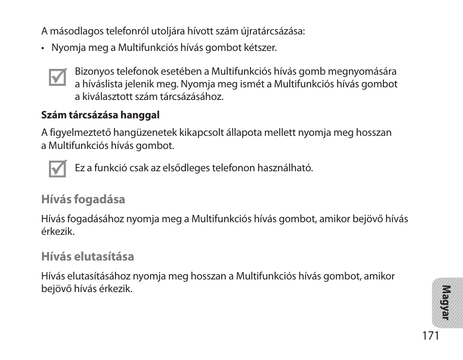 Samsung HM6000 User Manual | Page 173 / 183