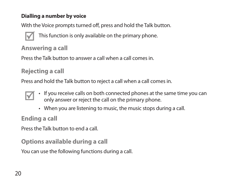 Samsung HM6000 User Manual | Page 22 / 183
