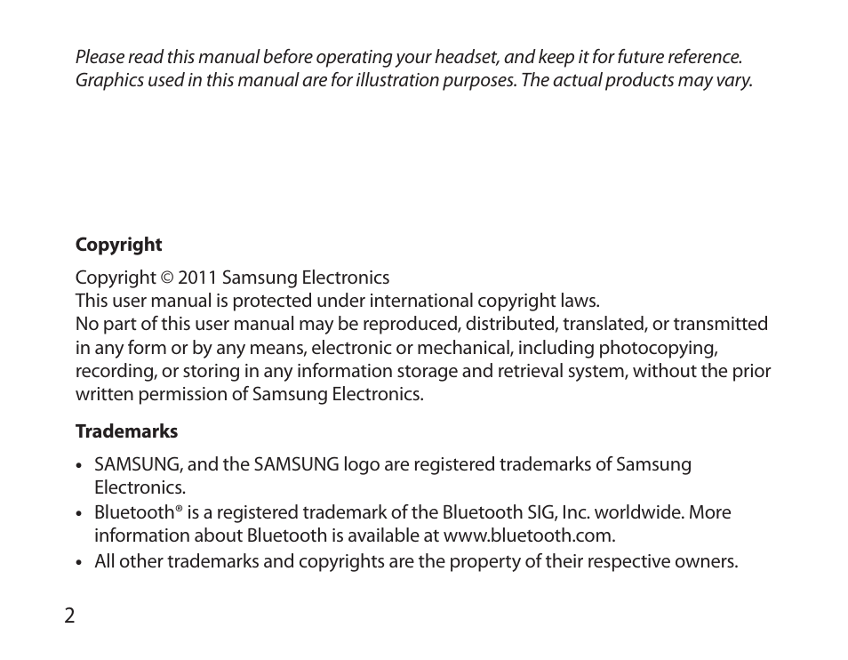 Samsung HM6000 User Manual | Page 4 / 183