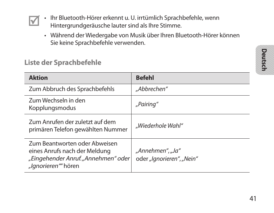 Samsung HM6000 User Manual | Page 43 / 183
