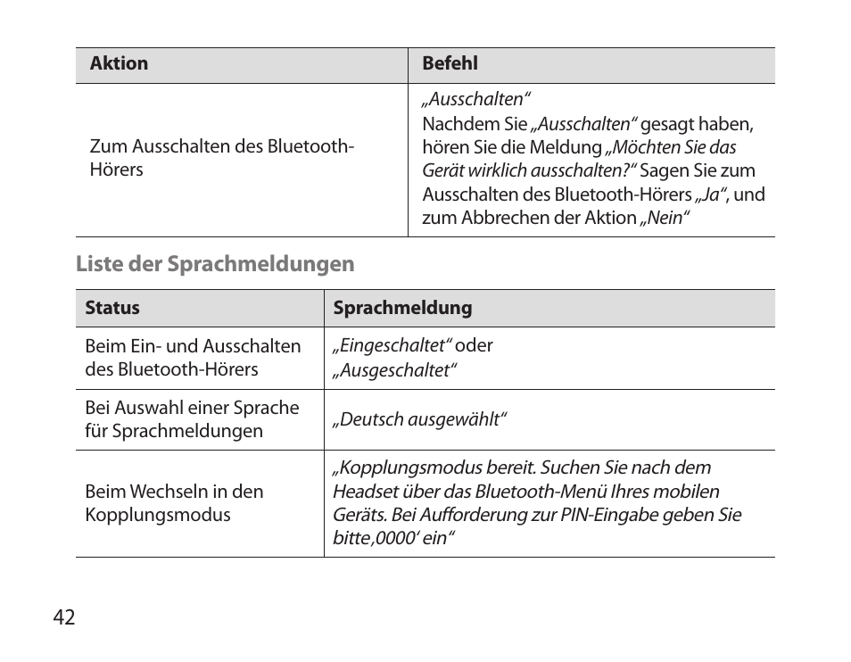 Samsung HM6000 User Manual | Page 44 / 183