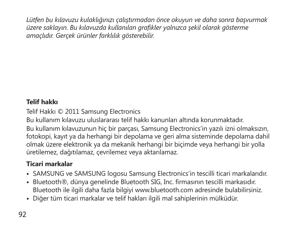 Samsung HM6000 User Manual | Page 94 / 183