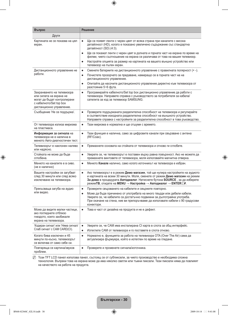 Samsung LE26B450C4W User Manual | Page 158 / 326