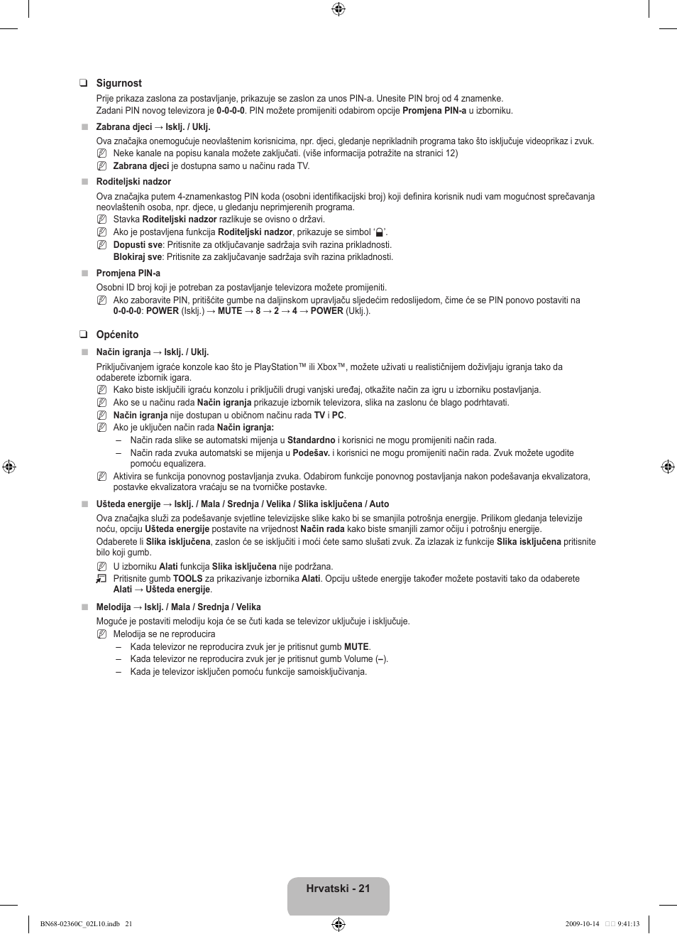 Samsung LE26B450C4W User Manual | Page 181 / 326