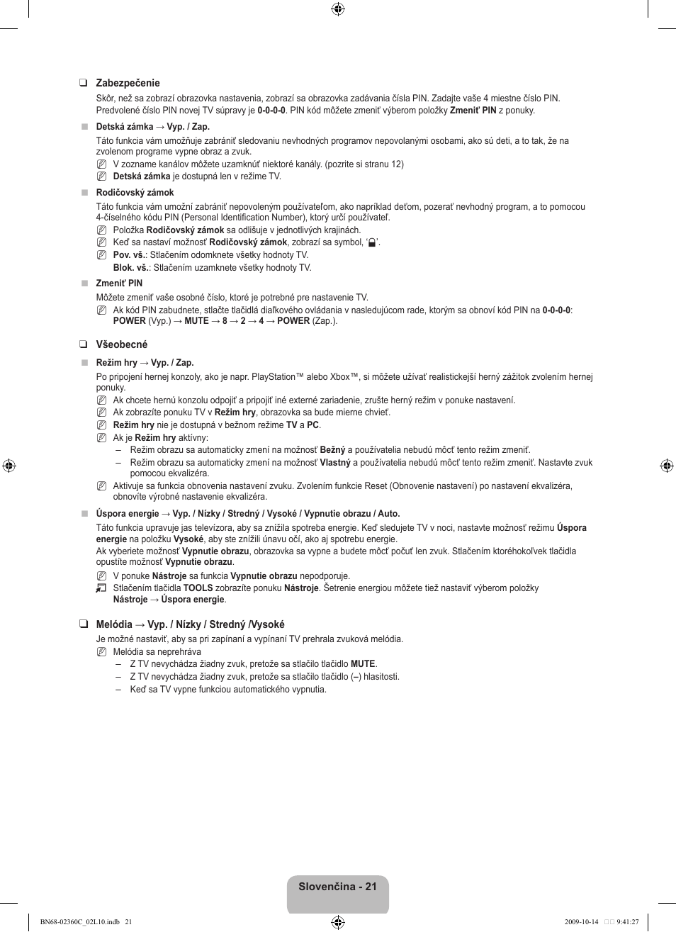 Samsung LE26B450C4W User Manual | Page 245 / 326