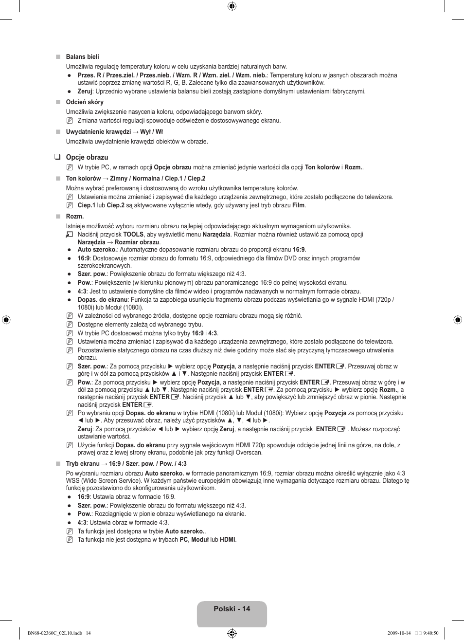 Samsung LE26B450C4W User Manual | Page 78 / 326